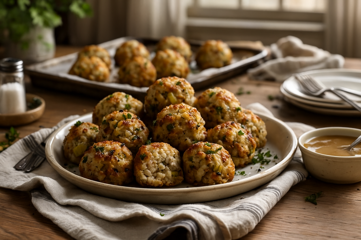 The History of Turkey Stuffing Balls