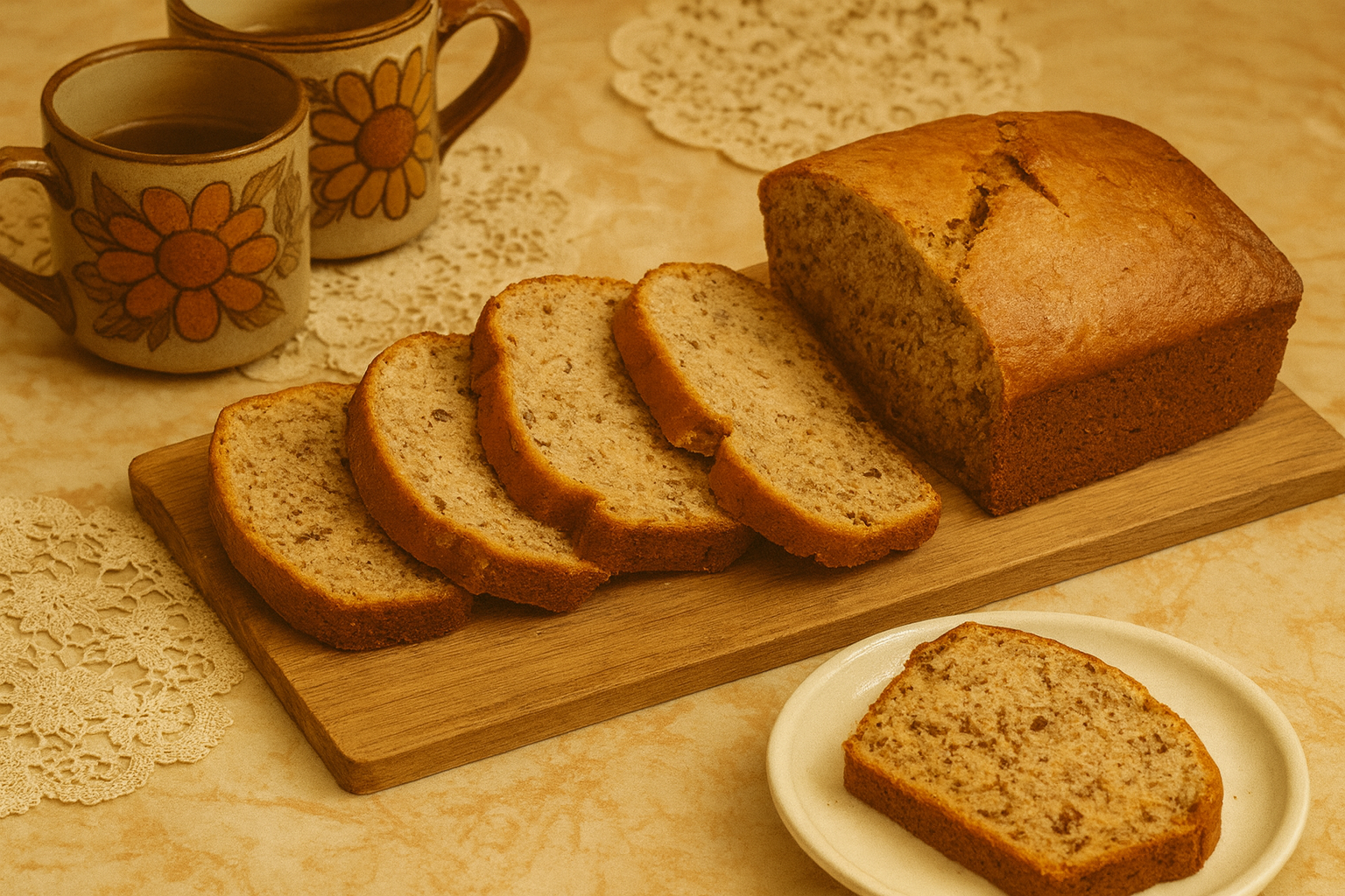 1970s Banana Bread Recipe | Vintage Printable From Better Homes & Gardens: A Vintage Cookbook Treasure